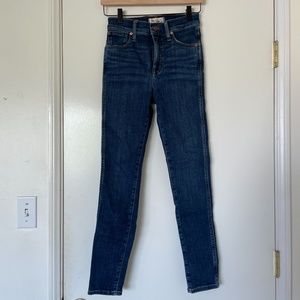 Madewell High Rise Skinny Jean